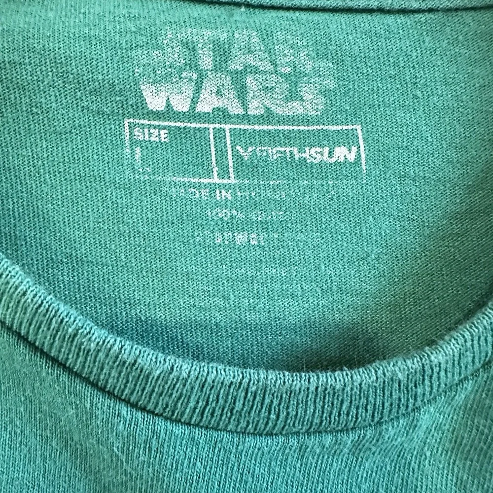 Star Wars Fifth Sun‎ Tee Men Lg Green Yoda Christmas May The Gifts Be With You